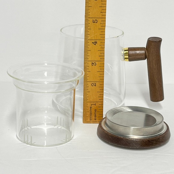 Glass Mug Tea Cup with Infuser and Lid - Picture 4 of 5